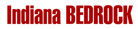 Indiana Bedrock - text logo